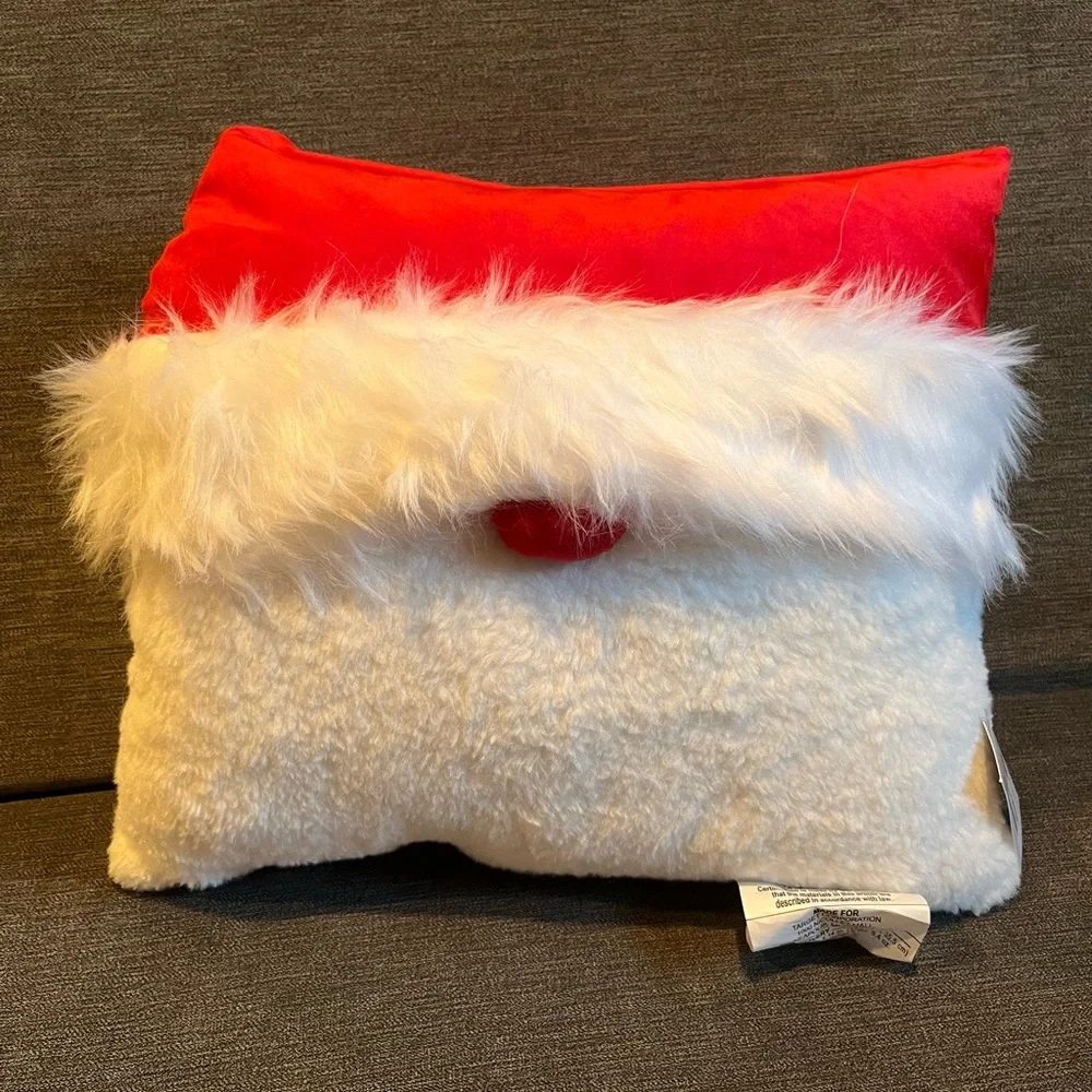 Target Bullseye Playground Santa Pillow